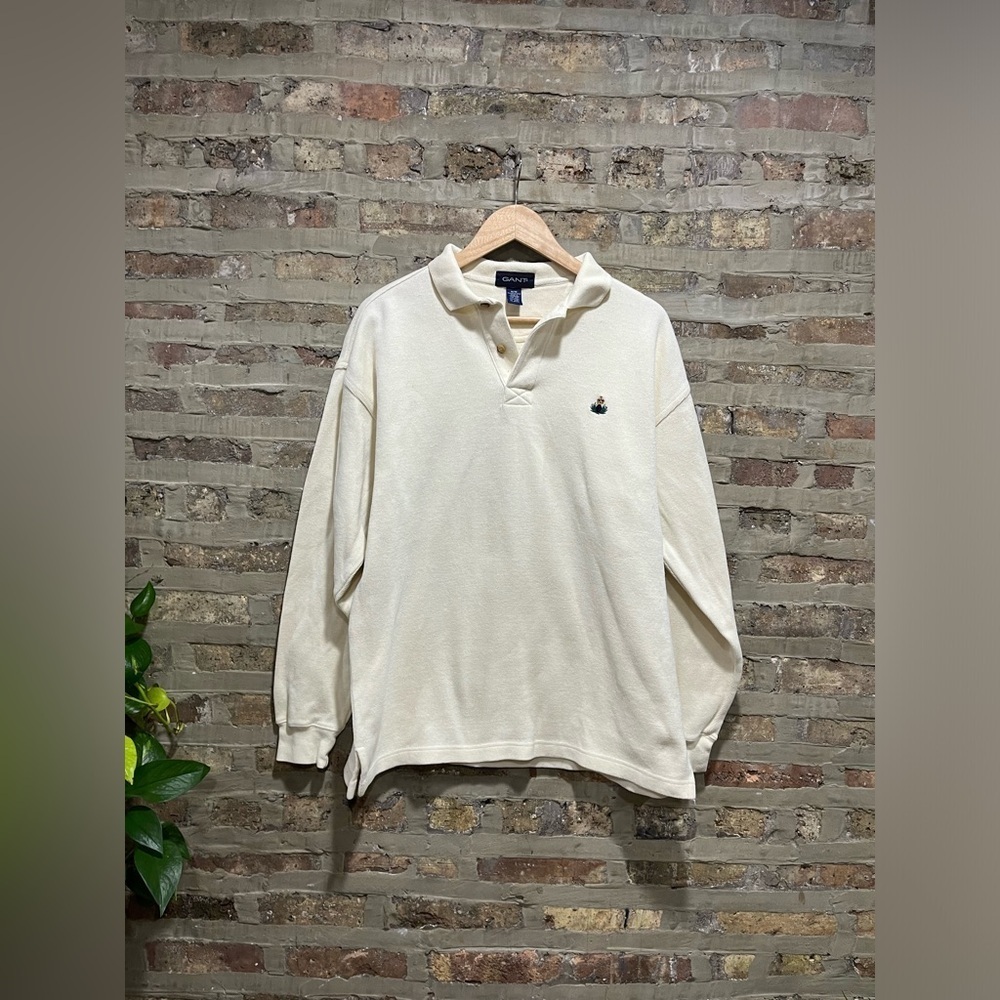 Vintage Gant 100% cotton collared sweater - Picture 4 of 7